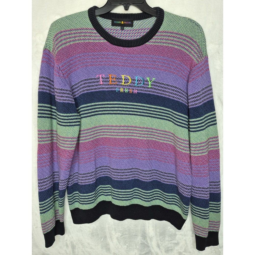 Teddy Fresh Knit Sweater Size Large